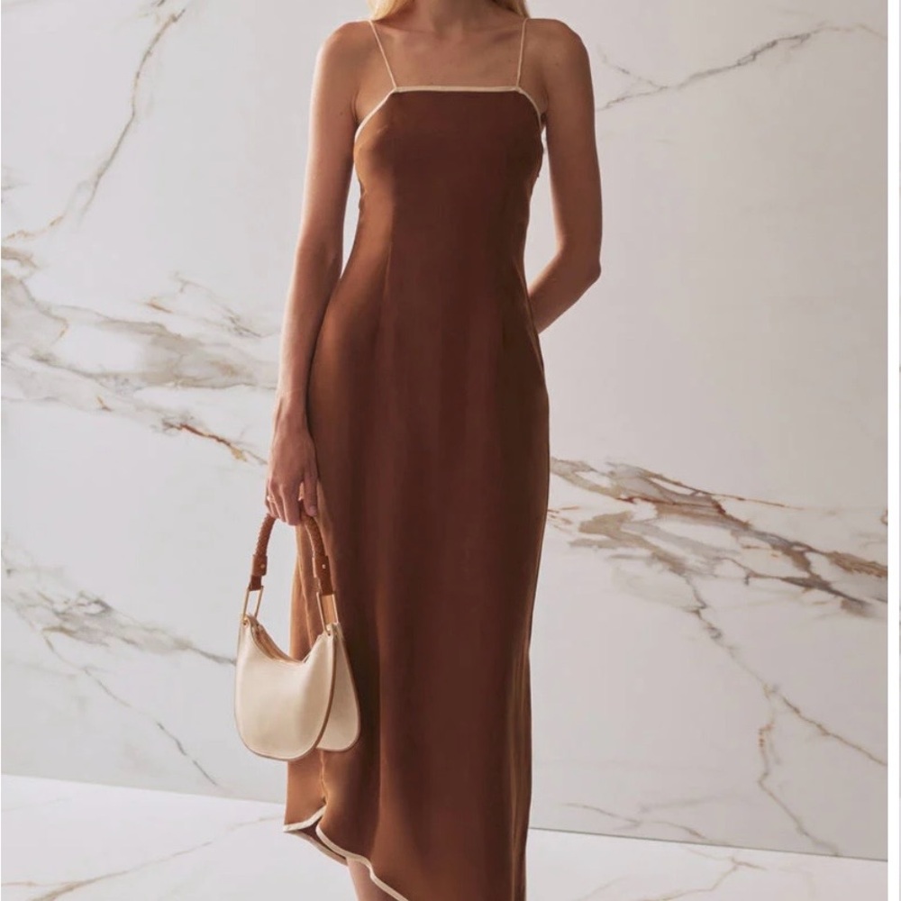 Sancia the Label - Avinta Dress Tawny size medium